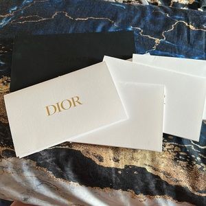 (5) Dior and (1) Chanel reciept holders